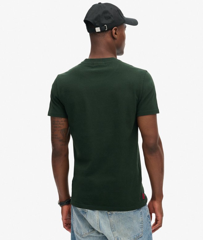 superdry Camiseta de algodón orgánico con logotipo Essential Oferta especial de fábrica