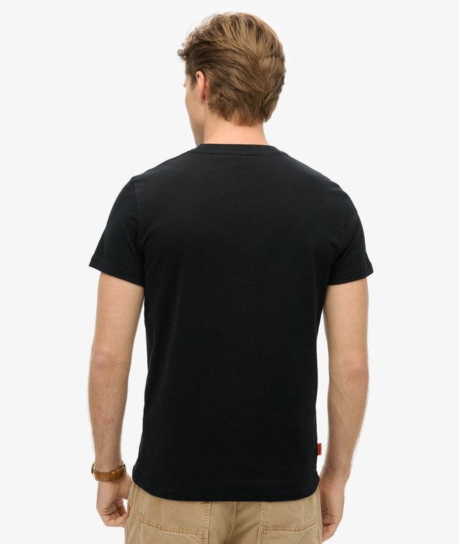 superdry Camiseta de algodón orgánico con logotipo Essential Solo queda un día