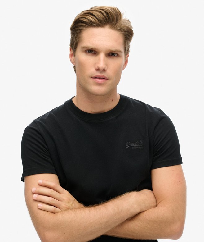 superdry Camiseta de algodón orgánico con logotipo Essential Solo queda un día