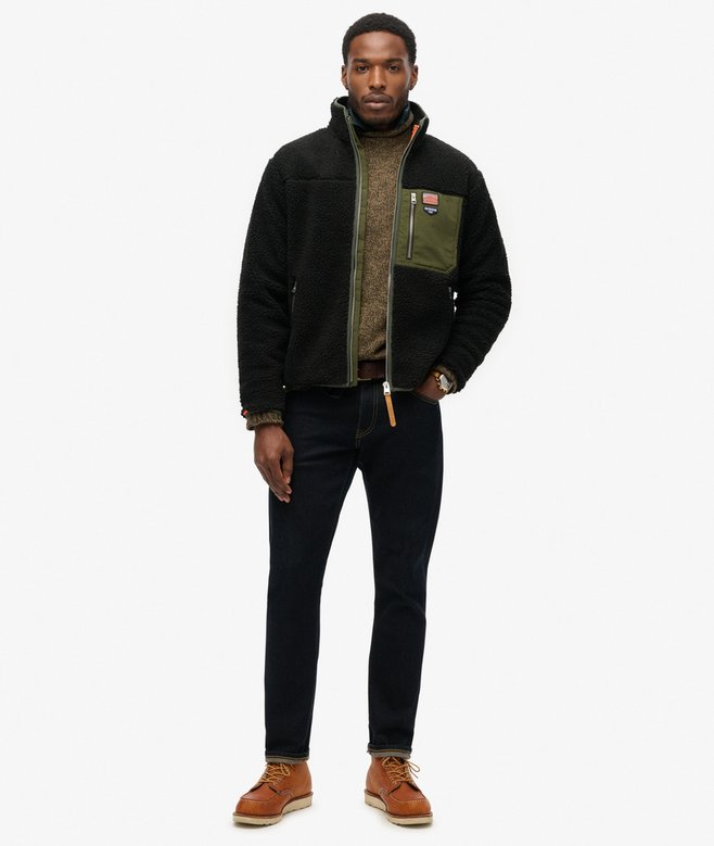 superdry Forro polar con cremallera integral Vintage Retro Libre de impuestos