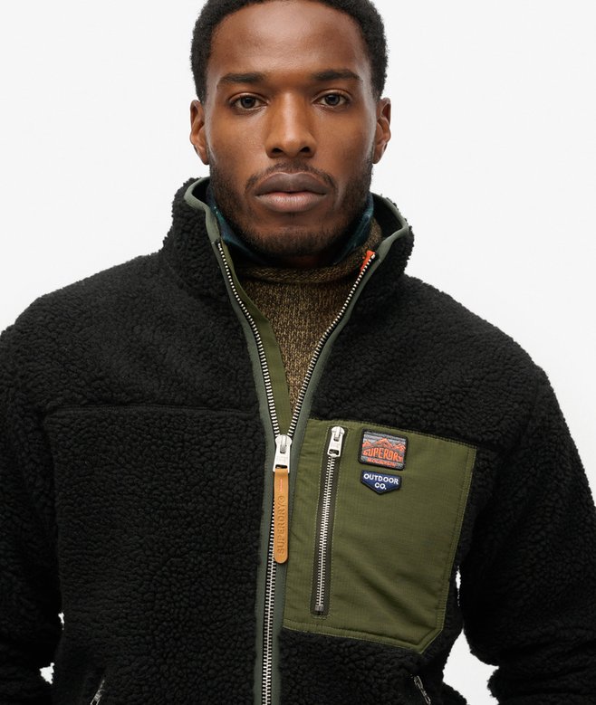 superdry Forro polar con cremallera integral Vintage Retro Libre de impuestos