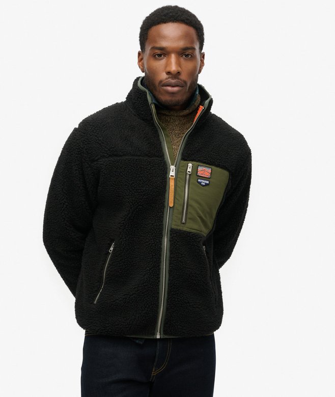 superdry Forro polar con cremallera integral Vintage Retro Libre de impuestos