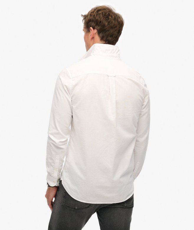 superdry Camisa Oxford de manga larga Descuento por venta flash