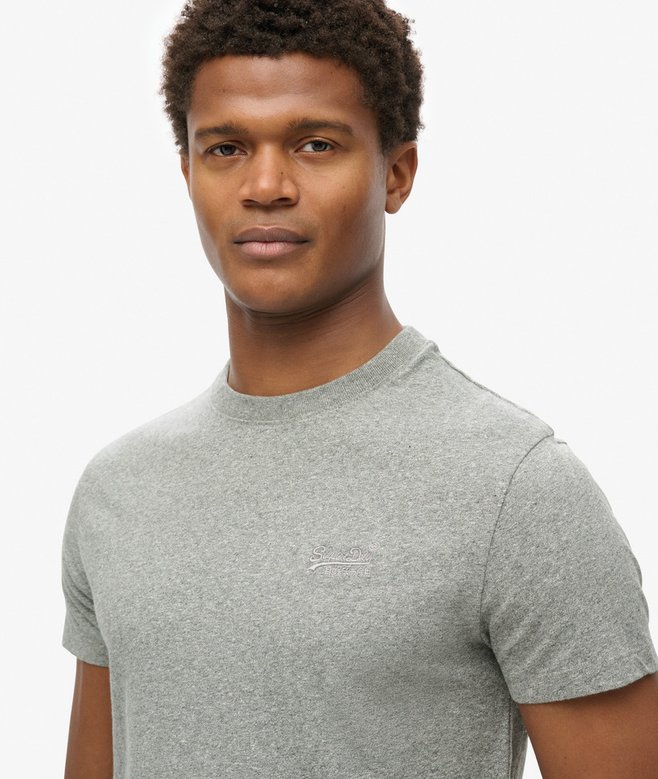 superdry Camiseta de algodón orgánico con logotipo Essential Ofertas especiales