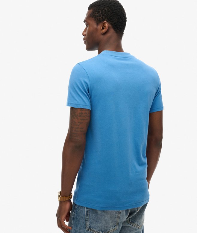 superdry Camiseta de algodón orgánico con logotipo Essential Devoluciones gratuitas