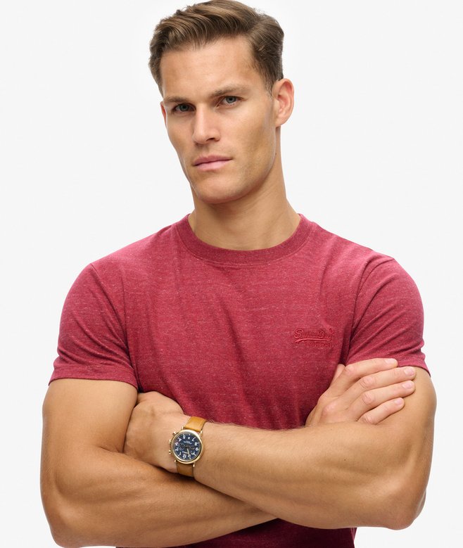superdry Camiseta de algodón orgánico con logotipo Essential 2025