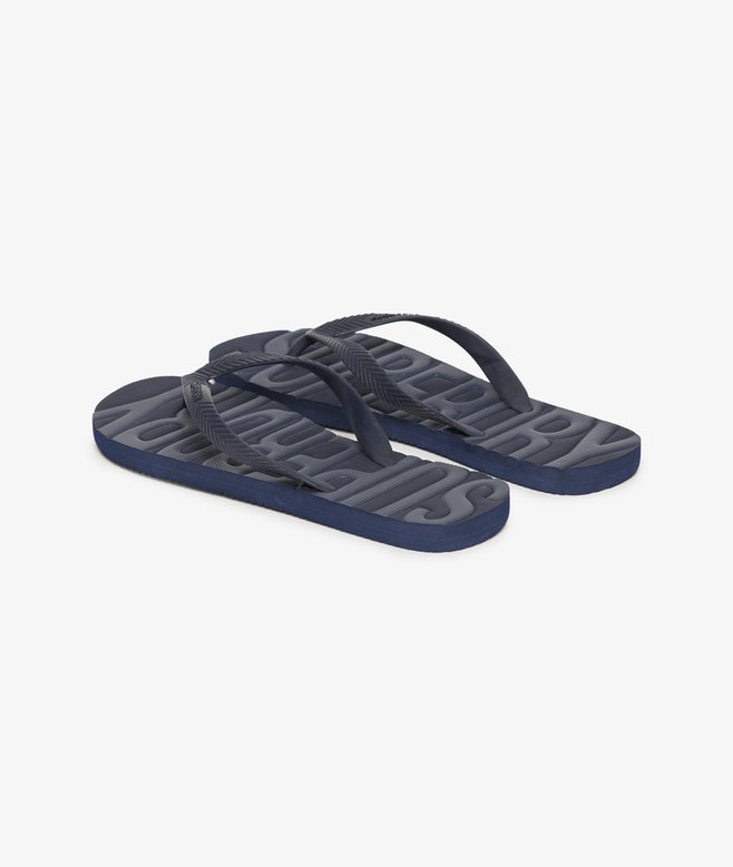 superdry Chanclas veganas con logotipo Vintage Logo Venta caliente