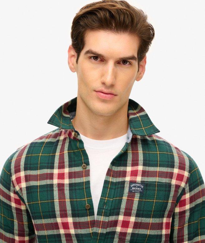superdry Camisa de leñador de algodón de manga larga Descuento