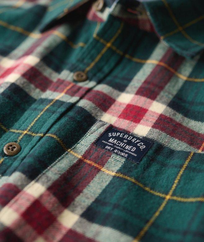 superdry Camisa de leñador de algodón de manga larga Descuento