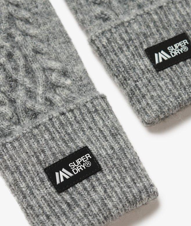superdry Guantes calientamanos de punto trenzado Luxe Envío gratis