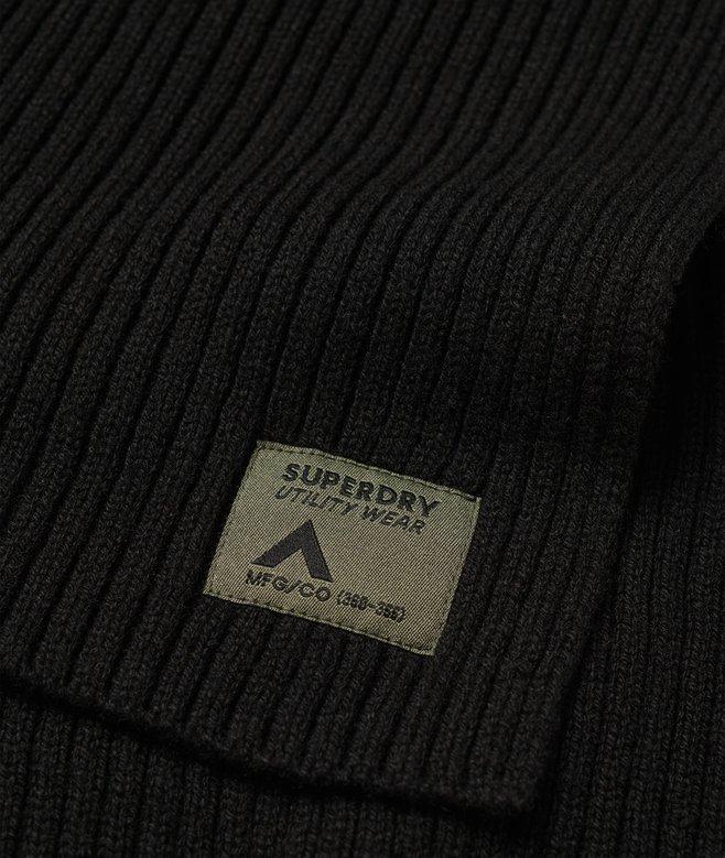 superdry Bufanda de punto Workwear Solo hoy