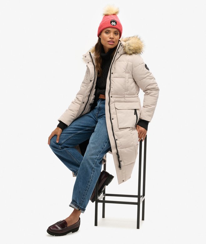 superdry Gorro de punto trenzado Luxe Solo queda un día