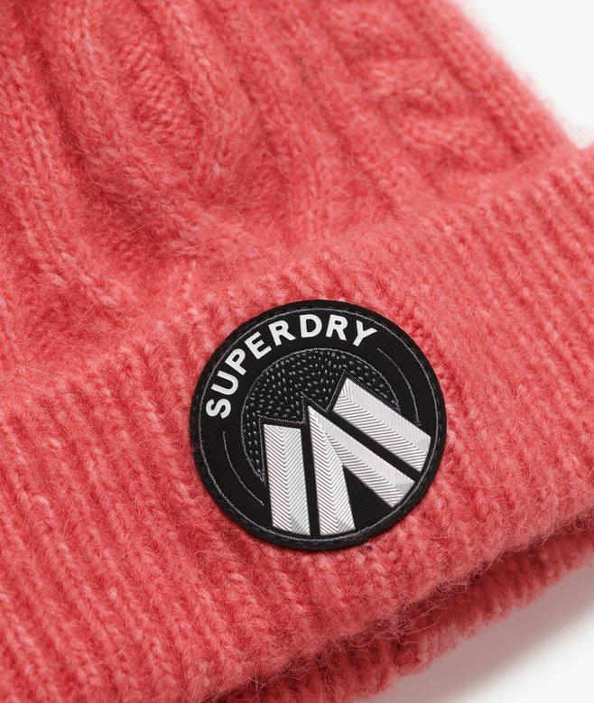 superdry Gorro de punto trenzado Luxe Solo queda un día