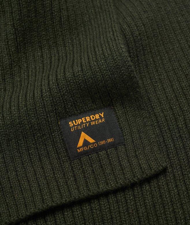 superdry Bufanda de punto Workwear Rebajas de fin de temporada