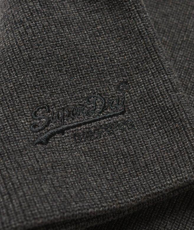 superdry Gorro de punto con logotipo Essential Outlet online