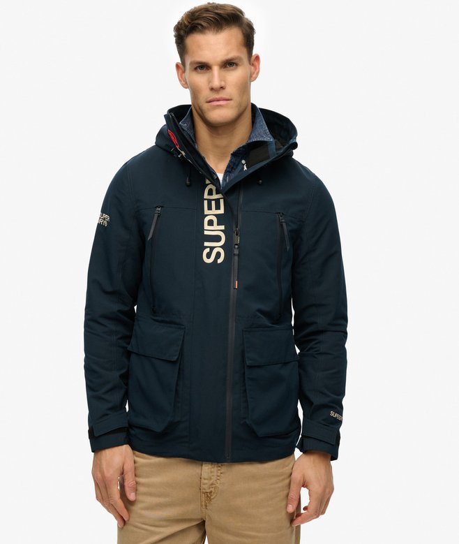 superdry Chaqueta cortavientos con capucha y bordado Ultimate Rebajas de fábrica