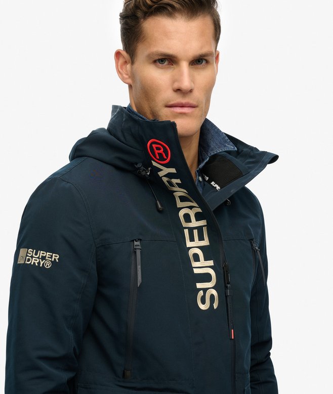 superdry Chaqueta cortavientos con capucha y bordado Ultimate Rebajas de fábrica