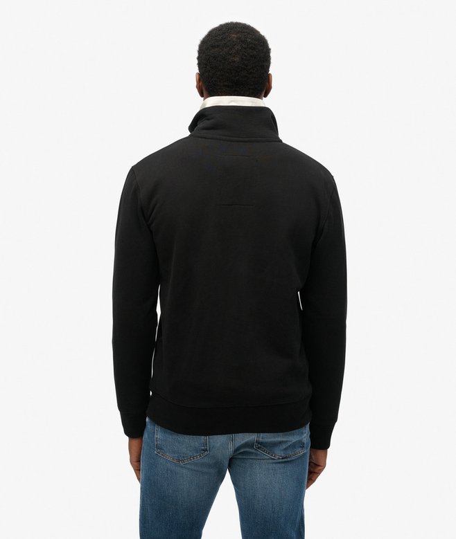 superdry Sudadera con cuello panadero con logotipo Essential Envío gratis