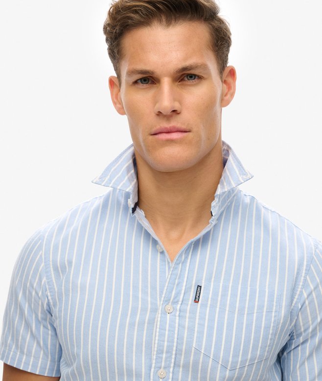 superdry Camisa Oxford de manga corta Último día
