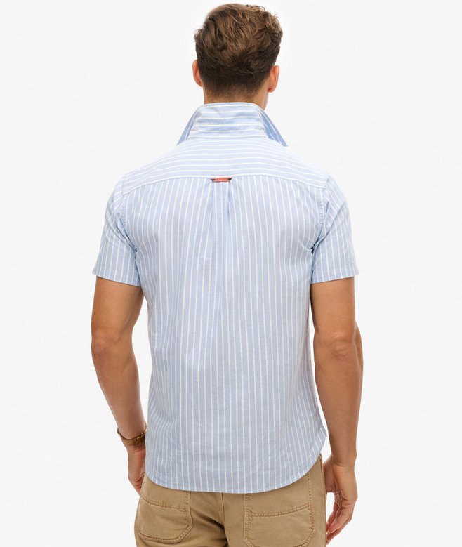 superdry Camisa Oxford de manga corta Último día