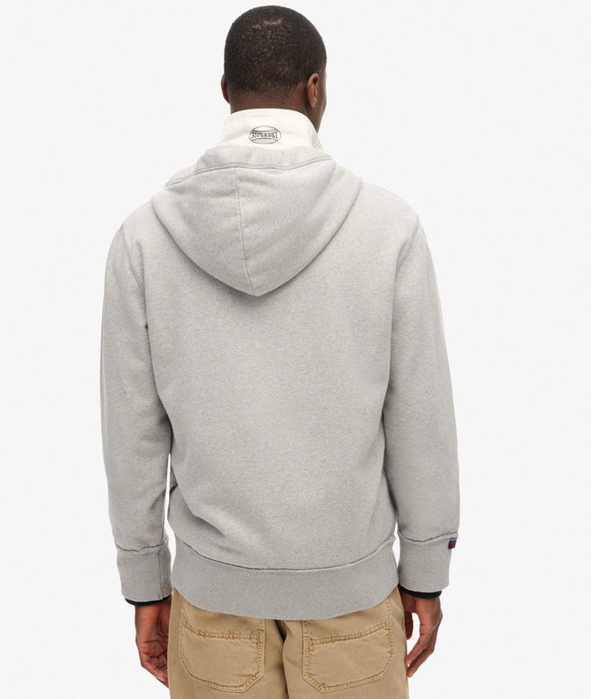 superdry Sudadera con capucha y cremallera Vintage Athletic Promoción por tiempo limitado
