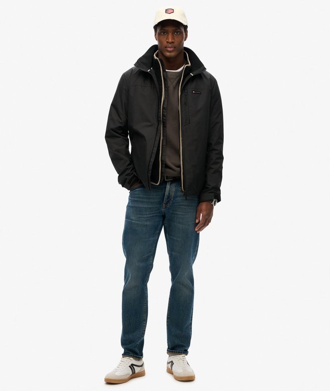 superdry Chaqueta cortavientos con logotipo sin capucha Oferta especial de fábrica