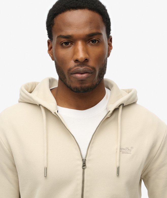 superdry Sudadera con capucha cremallera y logotipo Essential Promoción trimestral