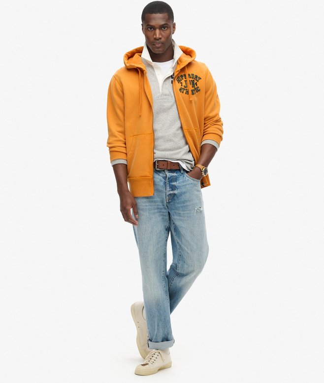 superdry Sudadera con capucha y cremallera Vintage Athletic Solo queda un día