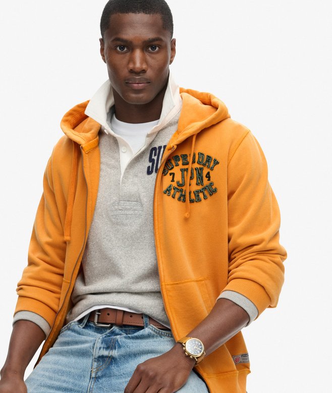 superdry Sudadera con capucha y cremallera Vintage Athletic Solo queda un día