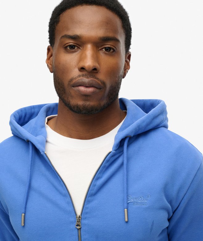 superdry Sudadera con capucha cremallera y logotipo Essential Tienda de fábrica