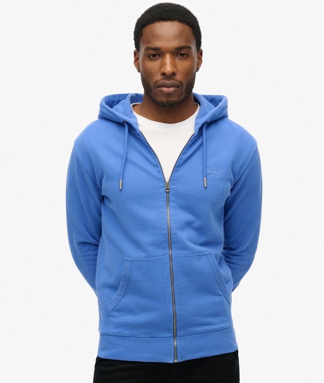 superdry Sudadera con capucha cremallera y logotipo Essential Tienda de fábrica
