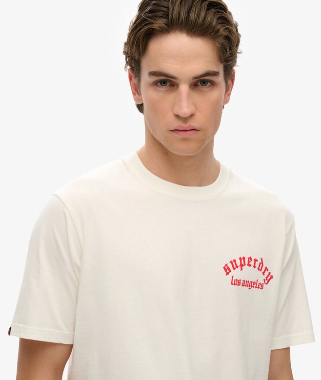 superdry Camiseta de corte holgado y manga corta Neo Trad Tattoo En oferta