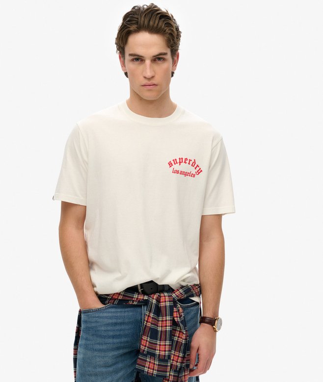superdry Camiseta de corte holgado y manga corta Neo Trad Tattoo En oferta