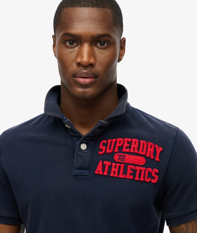 superdry Polo Vintage Athletic Última moda