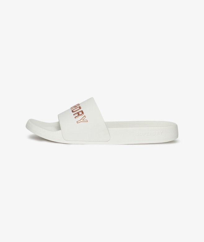 superdry Chanclas de piscina veganas con logo Descuento