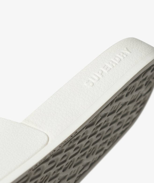 superdry Chanclas de piscina veganas con logo Descuento