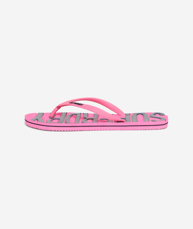 superdry Chanclas veganas con logotipo Vintage Logo Oferta especial