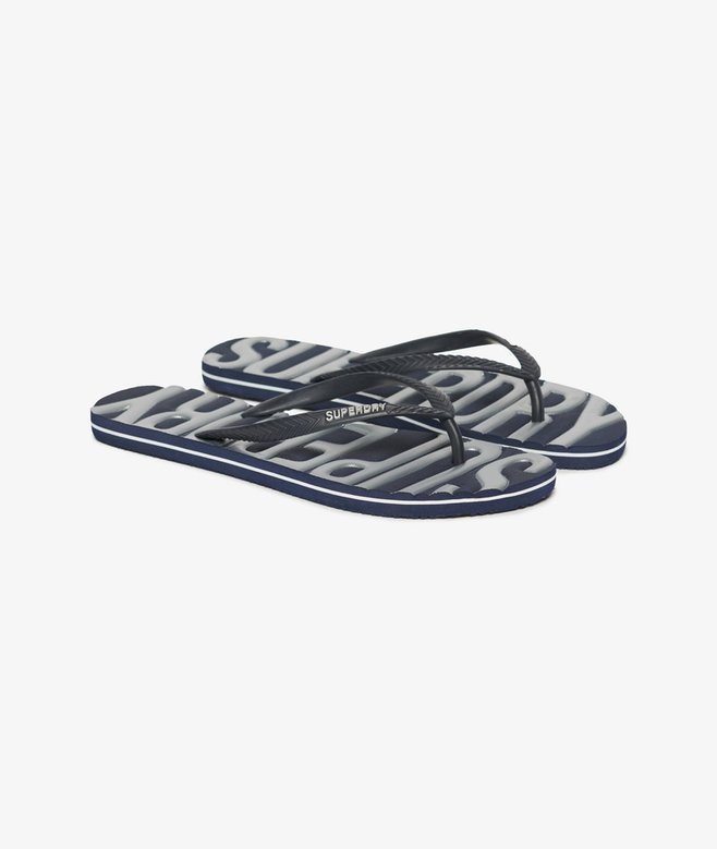 superdry Chanclas veganas con logotipo Vintage Logo Últimos 3 días