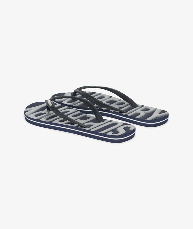 superdry Chanclas veganas con logotipo Vintage Logo Últimos 3 días
