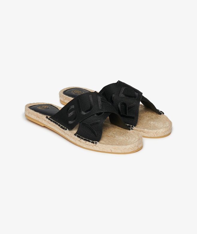 superdry Chanclas de tiras cruzadas estilo alpargata Solo hoy
