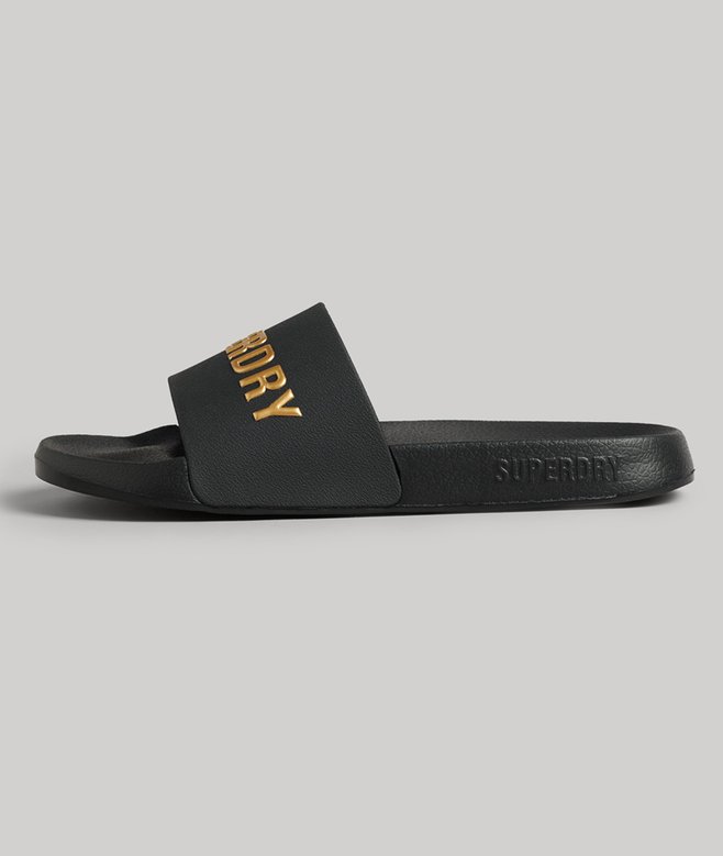 superdry Chanclas de piscina con logotipo CODE Envío internacional gratuito