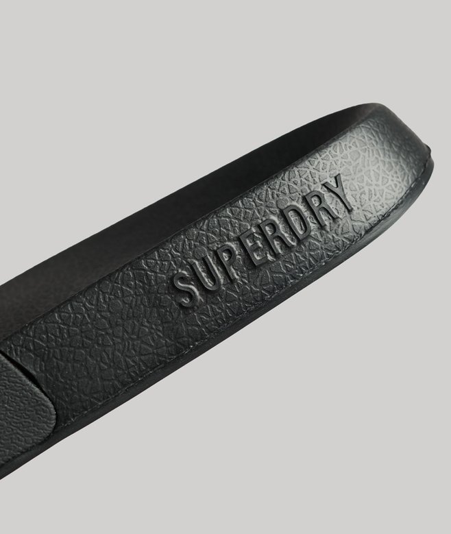 superdry Chanclas de piscina con logotipo CODE Envío internacional gratuito
