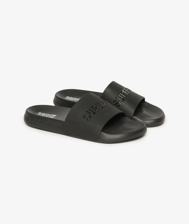 superdry Chanclas de piscina con logotipo CODE Libre de impuestos