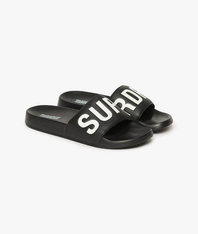 superdry Chanclas de piscina veganas Core Última moda