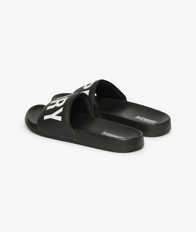 superdry Chanclas de piscina veganas Core Última moda