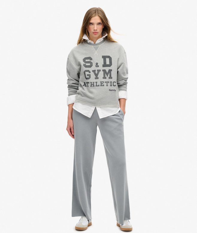 superdry Sudadera de corte holgado y cuello redondo Athletic Essentials 2025