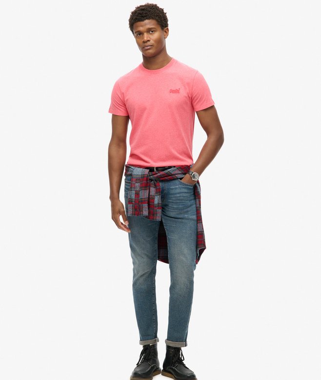 superdry Camiseta de algodón orgánico con logotipo Essential Últimos 2 días