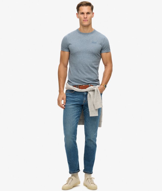 superdry Camiseta de algodón orgánico con logotipo Essential Precio de fábrica