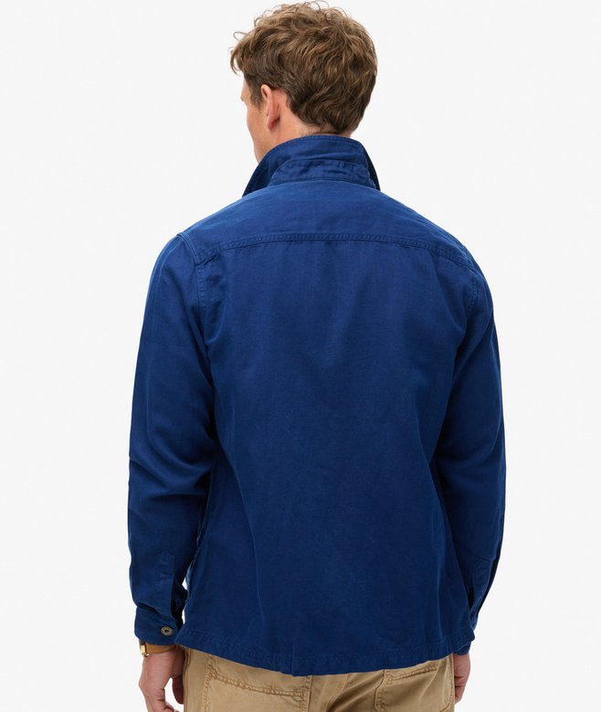 superdry Sobrecamisa de mezcla de lino Merchant Store Limitado a 3 días