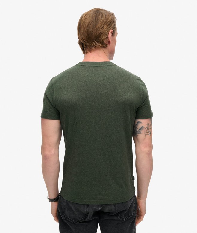 superdry Camiseta de algodón orgánico con logotipo Essential En oferta